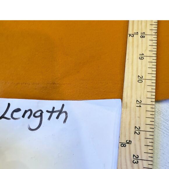 VTG Abercrombie Y2K medium orange tank embroidered floral babydoll fairy cami - Picture 5 of 8